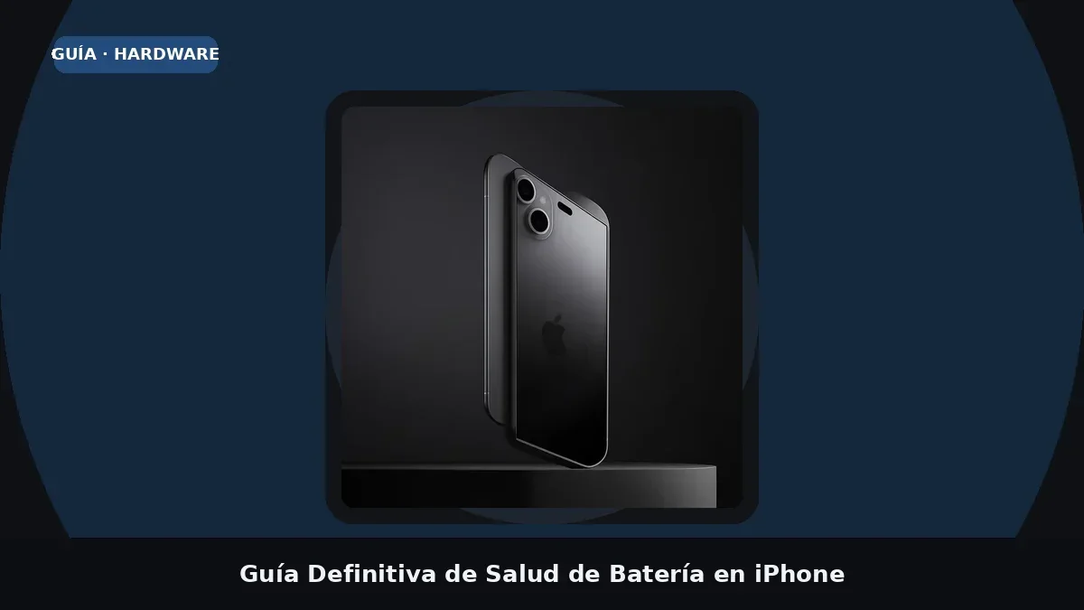 Guía de salud de batería en iPhone usado: porcentajes, costes y trucos (2026)